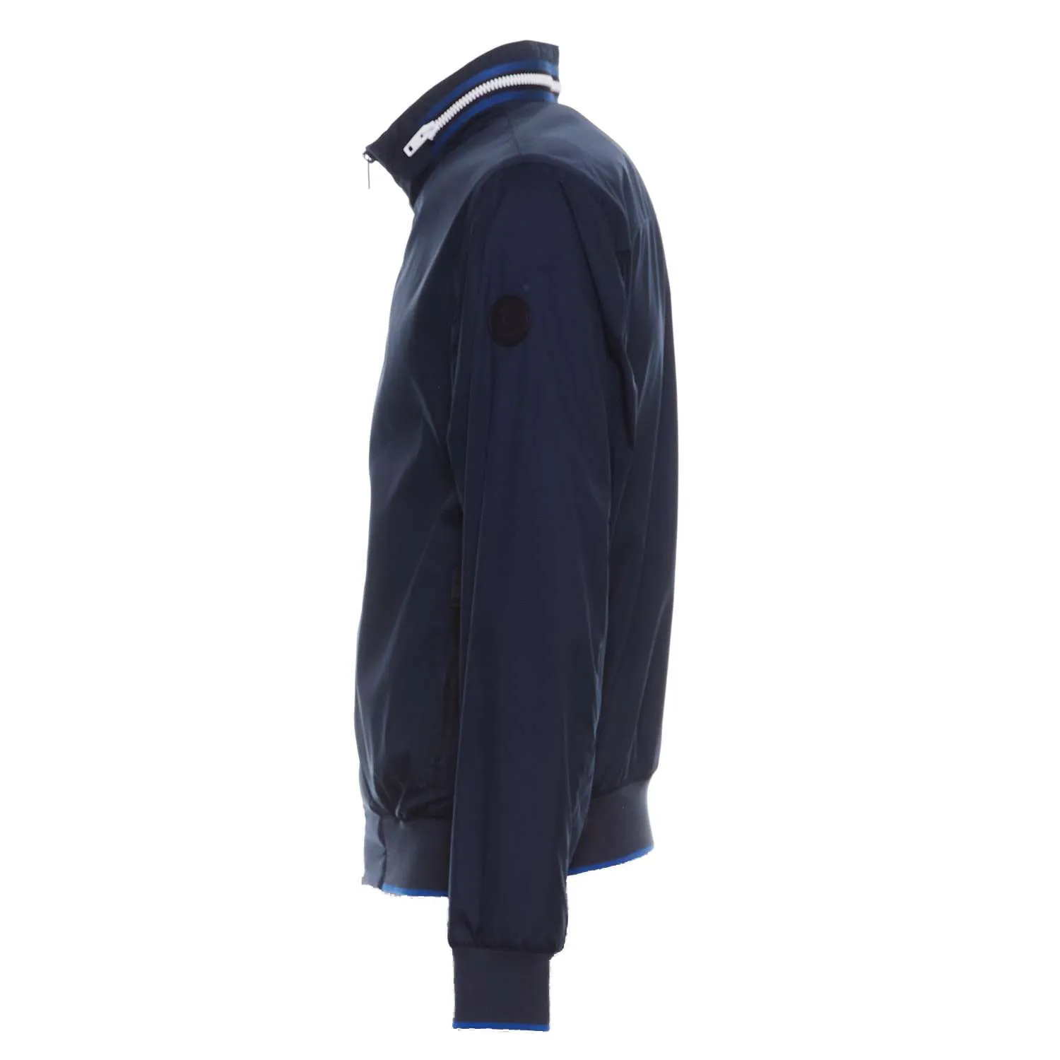Windbreaker Con Cappuccio Nascosto