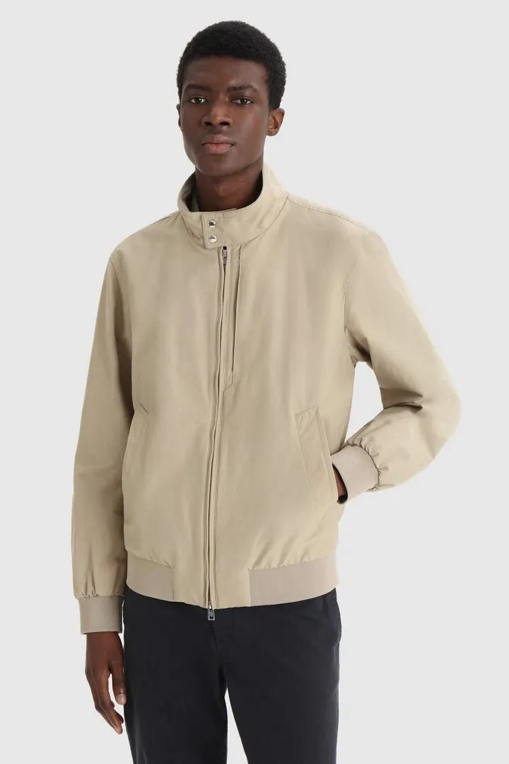 WOOLRICH Bomber Cruiser in tessuto Eco Ramar
