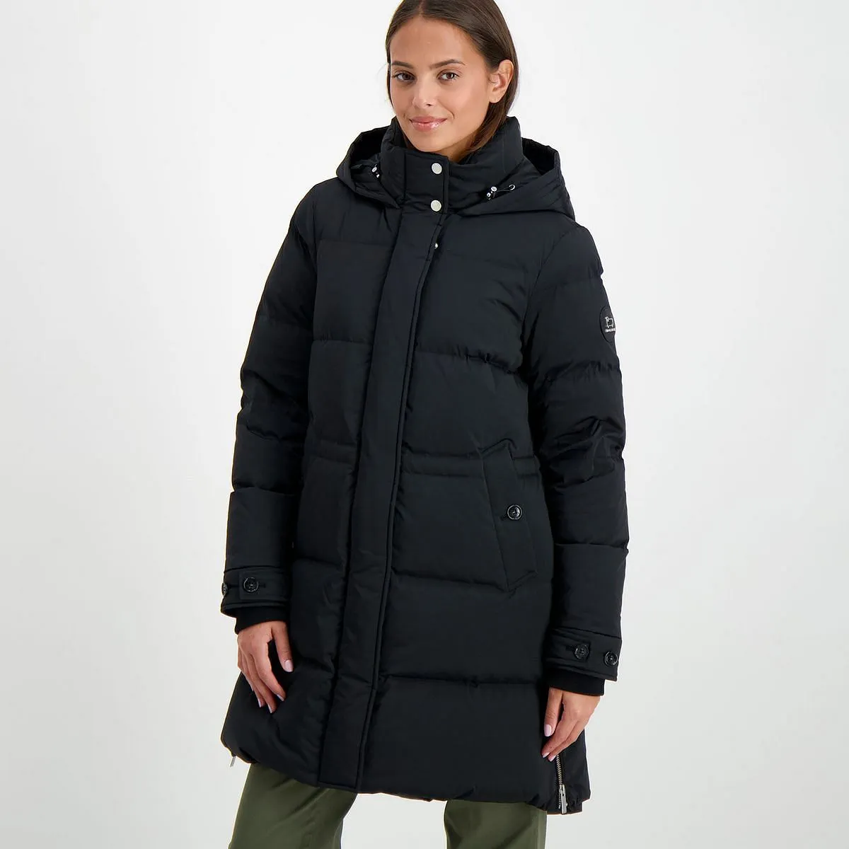      WOOLRICH PIUMINO LUNGO PUFFY ALSEA DONNA  