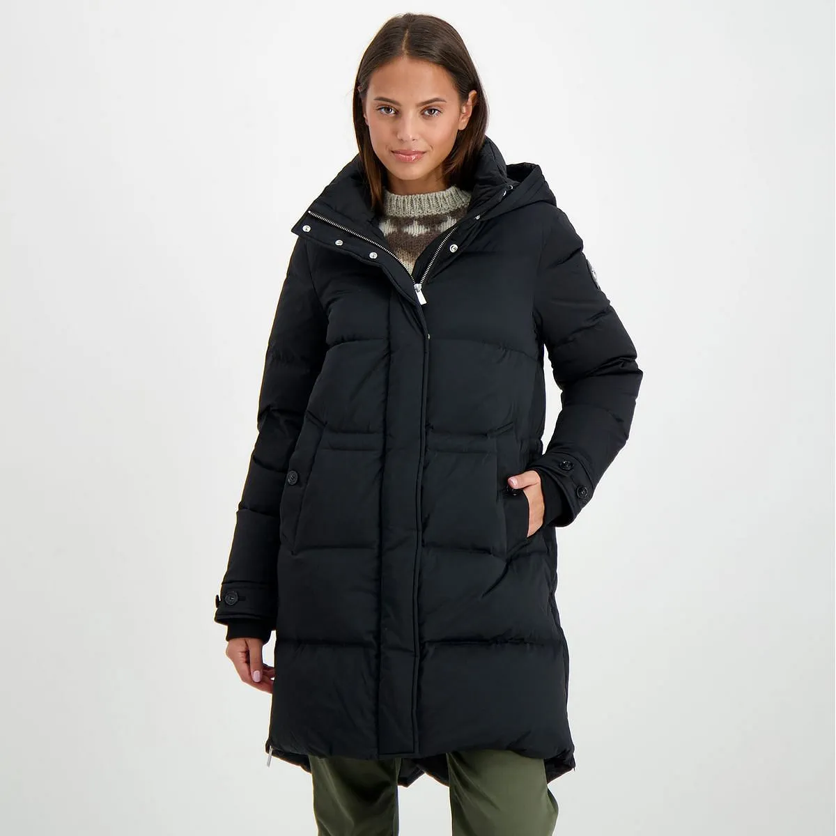      WOOLRICH PIUMINO LUNGO PUFFY ALSEA DONNA  