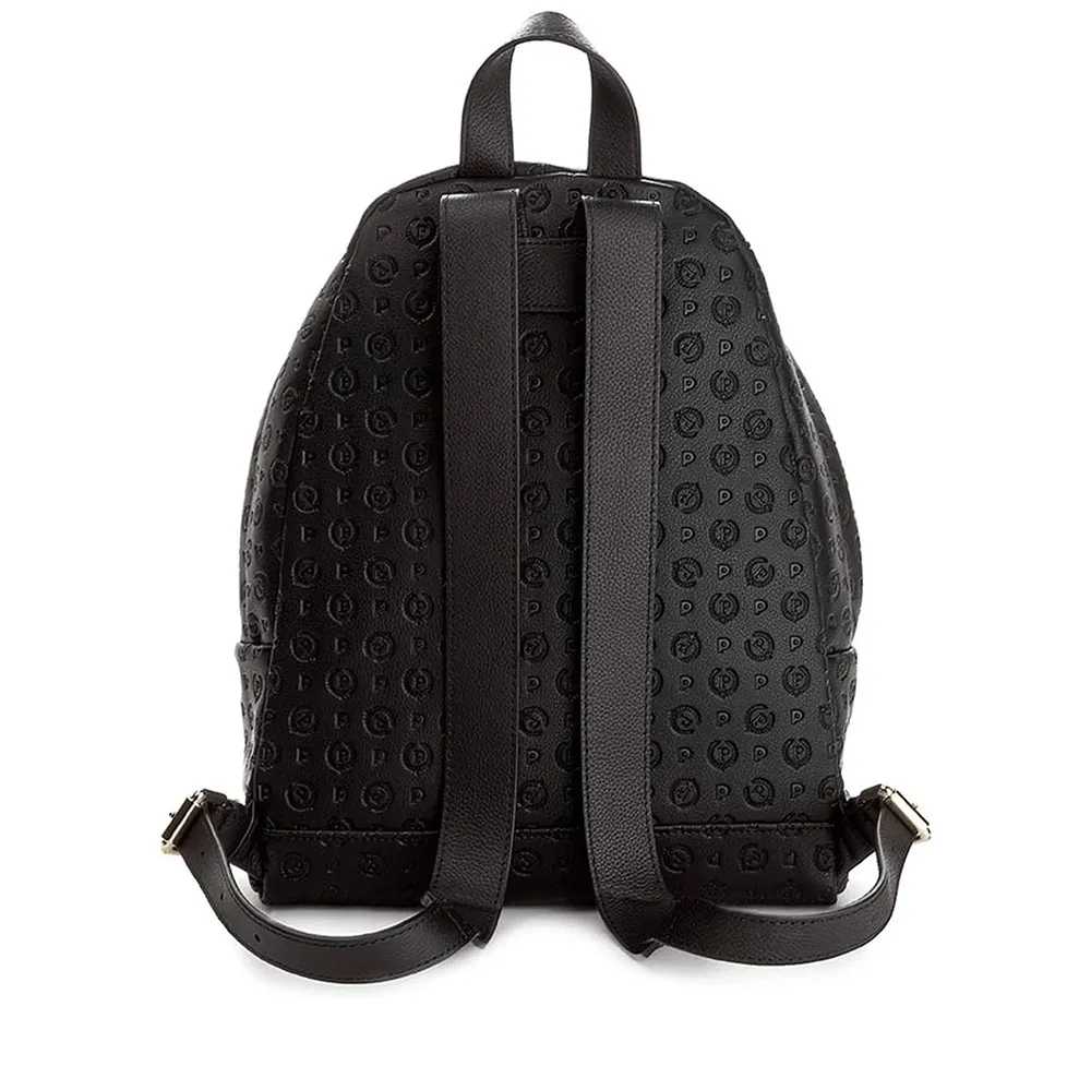 Zaino Donna POLLINI linea Heritage Embossed Nero