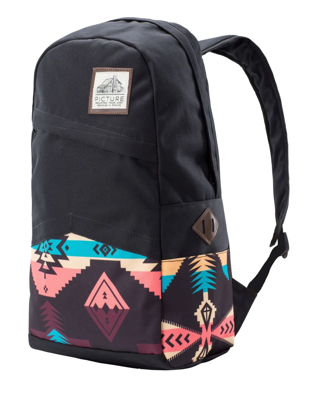 Zaino Picture Organic Home 2 Bag Black Navajo Print